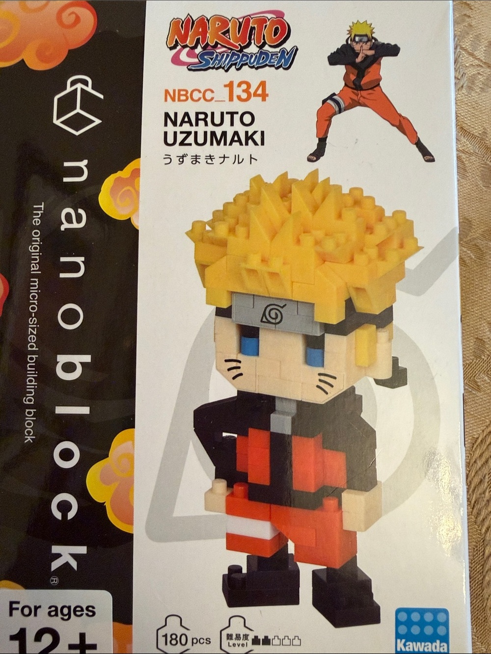 New 2024 Kawada Nanoblock NBCC_134 Naruto Uzumaki 180pcs